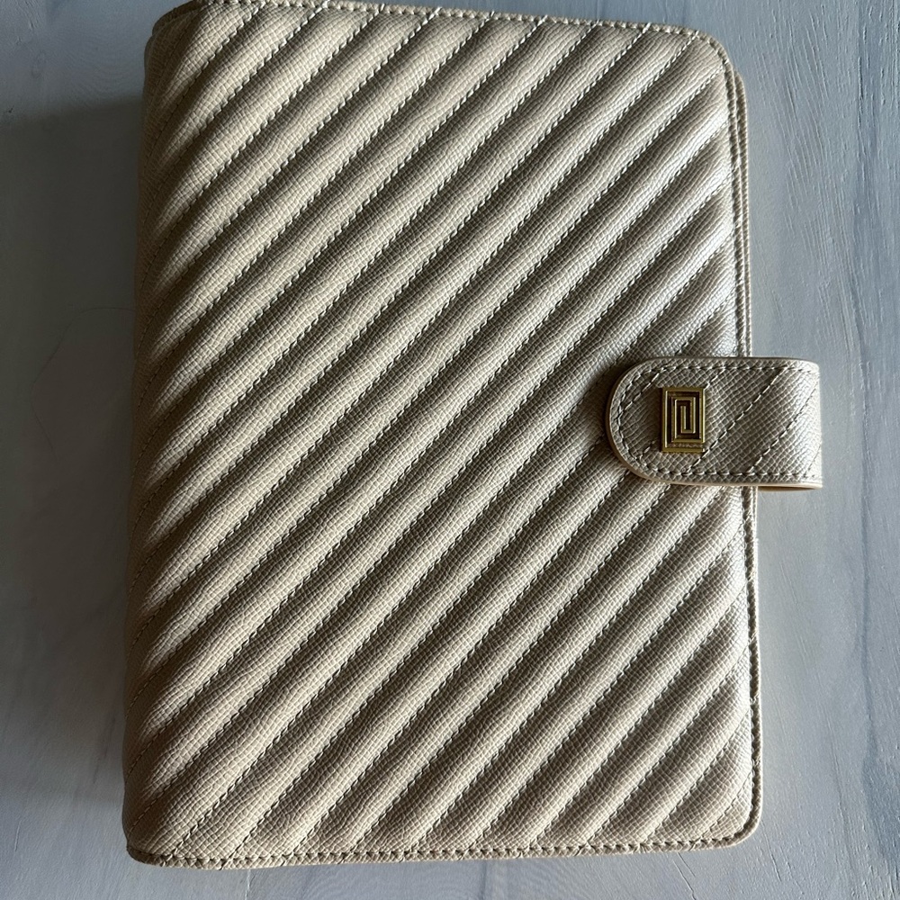 Quilted A5 Ringless Planner Cover